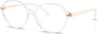 Vogue Eyewear 53mm Irregular optical glasses in Transparent at Nordstrom