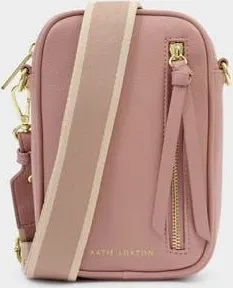 Katie Loxton Hallie Small Crossbody Bag in Pink Heather at Nordstrom