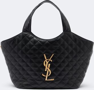 Saint Laurent Shopper Icare Medium in pelle trapuntata