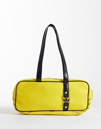 adidas Originals Borsa da spalla rettangolare gialla-Giallo