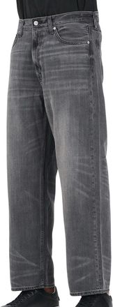 Calvin Klein Black Lyocell-Blend Baggy Jeans