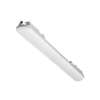 Forlight Forlight - Pop Pantalla Estanca Led 33.2w De 116cm. Impermeable A Prueba De Polvo Y Humedad Ip65. Ideal Para Garajes, Talleres Y Almacenes. Luz Blanca