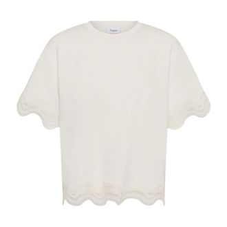 Saint Tropez T-shirt Palina - - Tops - Donna - Bianco - L