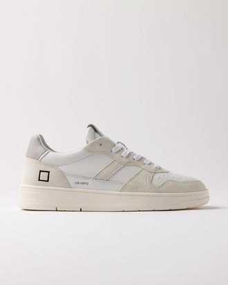 D.A.T.E. court 2.0 vintage calf white