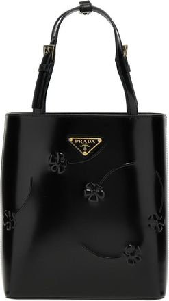 Prada flower Mini Shopping Bag