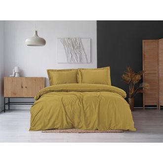 OEM Funda N&oacute;rdica, Funda N&oacute;rdica, Ropa De Cama Set Mustard