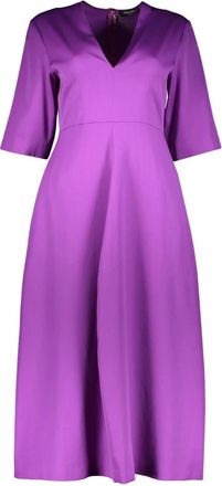 Fabiana Filippi Dames, Jurken, Paars, Maat: XS Wol