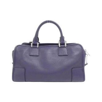 Loewe Pre-owned Amazona Calf Handbag - Dames - Vintage Handtas - Paars - ONE Size - Leer - Vintage