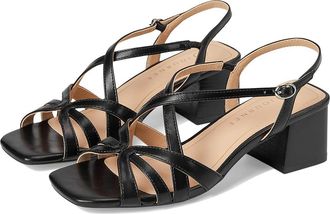 Journee Collection Shyla Womens Dress Sandals Black : 9.5 M, Faux Leather