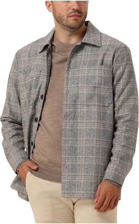 Matinique Bruin Overshirt voor Heren - Heren - Zomerjassen - Bruin - S - Jassen