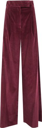 Max Mara Bosso1234 Velvet Trousers
