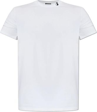 Dsquared2 Tops, Heren, Wit, XL, Katoen, Ondergoed T-shirt