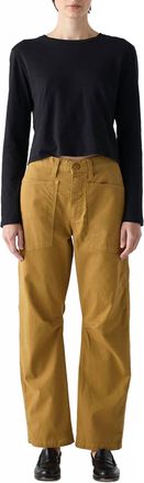 Amo Rita Barrel Pant In Cumin