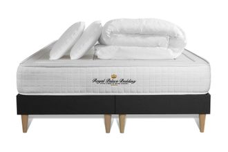 Royal Palace Bedding Pack Colch&oacute;n Negro Espuma Viscoel&aacute;stica 180 X 200