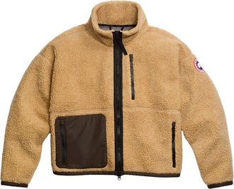 Canada Goose Simcoe Zip Up Fleece Wool-Blend Sweater