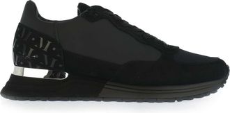Mallet Footwear Mens Popham Trainers in Black Leather (archived) - Size UK 8