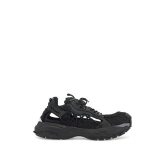 Versace Heren, Schoenen, Zwart, Maat: 43 EU Leer