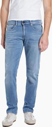Replay Mens Replay Grover soft touch Soft Straight Fit jeans 009 - Blue - Size: 30/32