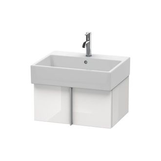 Duravit Mueble De Pared Duravit Vero Air 58,4 X 43,1 Cm, 1 Extra&iacute;ble, Para Vero Air 235060, Color (frente/cuerpo): Chapa De Madera Aut&eacute;ntica De Nogal American