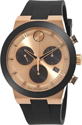 Movado Bold Fusion Chronograph Bronze Dial Quartz Mens Watch 3600854