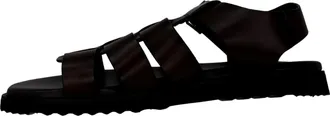 Aldo Darby Leather Sandal Dark Brown DARBY-201 Mens