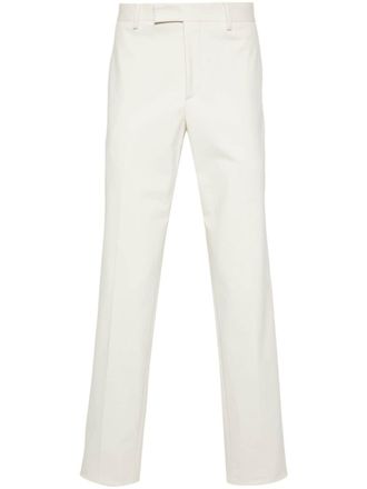 Lardini tapered trousers - Neutrals