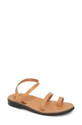 Jerusalem Sandals Ella Sandal in Tan Leather at Nordstrom, Size 8Us