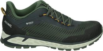 Meindl 55040 Power Walker 4.2 - Heren - Outdoorschoenen - Groen - 47 EU - Leer - Fitness
