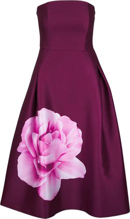 Sachin & Babi Abito Shay midi a fiori - Viola