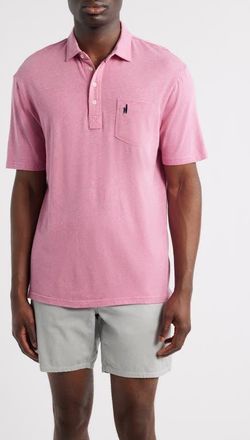 Johnnie-O Heathered Original 2.0 Regular Fit Polo in Rosewater at Nordstrom, Size X-Large