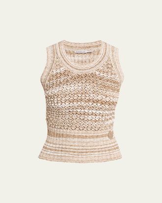 Moncler Striped Tank Top