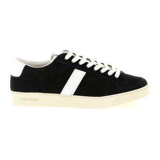 Tom Ford Schoenen, Heren, Zwart, 42 EU, Leer, Blake Suede Sneakers