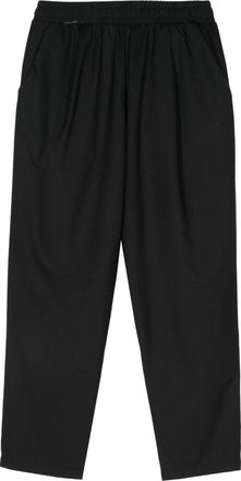Family Fir$t Milano tapered trousers - men - Polyester/Wool/Elastane - S - Black