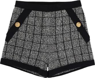 Balmain Mujer, Pantalones cortos, Negro, Talla: XS