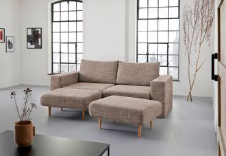 Looks by Wolfgang Joop 3,5-Sitzer »Looksv« Verwandlungssofa: aus Sofa wird Sofa mit 2 Hockern
