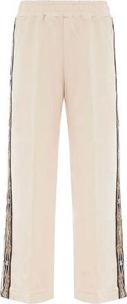 Akep Pantaloni sportivi con ricamo - Toni neutri