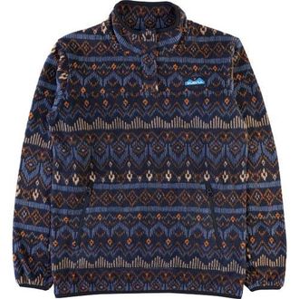 Kavu Cavanaugh Fleece Jacket - Womens in Chalet Holiday at Nordstrom, Size Small