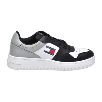 Tommy Jeans Heren, Schoenen, Wit, Maat: 42 EU Poliester