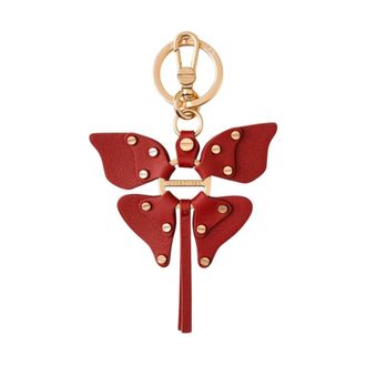 Borbonese Portachiavi Farfalla - - Accessories - Donna - Rosso - ONE SIZE