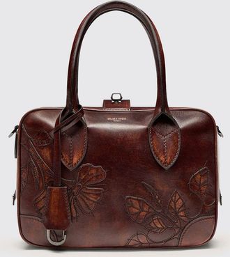 Golden Goose Borsa a mano Vita a fiori in pelle invecchiata Golden Goose