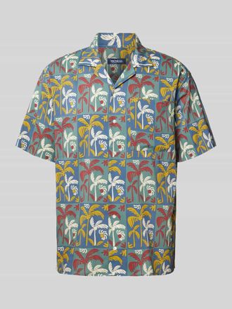 Mc Neal Tailored Fit Freizeithemd mit Reverskragen in Jeansblau, Gr&ouml;&szlig;e M