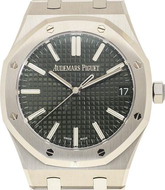 Audemars Piguet Royal Oak Automatic Green Dial Mens Watch 15510ST.OO.1320ST.09
