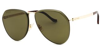 Etro 0033/S 000/QT Womens Sunglasses Gold Size 64