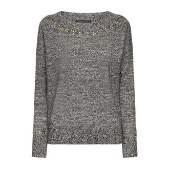 Elena Miro Mujer, Jerseys, Gris, Talla: 3XL