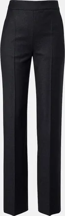 Agnona Wool flannel straight pants