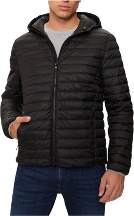 Geox Jassen, Heren, Zwart, 2Xl, Polyester, Warrens Down Jacket
