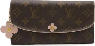 Louis Vuitton Pre-owned Portefeuille Emilie Monogram Long Wallet - Dames - Vintage Accessoires - Bruin - ONE Size - Vintage