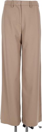 Fabiana Filippi Wide-Leg Tailored Pants with High Waist and Clean Closure