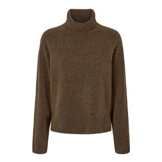 Rue de Femme RUE de Femme - Gebreide kleding - Dames - Truien - Bruin - Maat: L