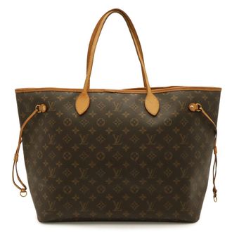 Louis Vuitton Brown Monogram Monogram Shoulder Bag Tote Bag (Pre-Owned)